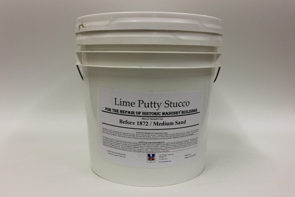 Heritage Lime Putty Stucco/Plaster US Heritage Group